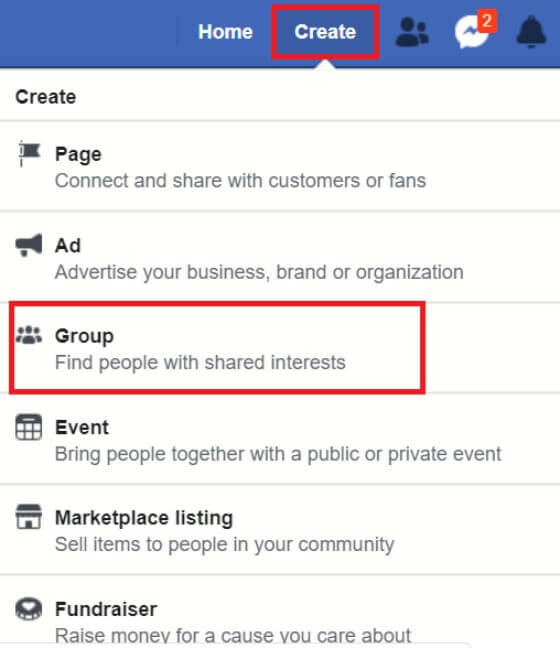 create-facebook-group