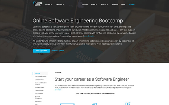 coding bootcamp online meet with your mentor every night
